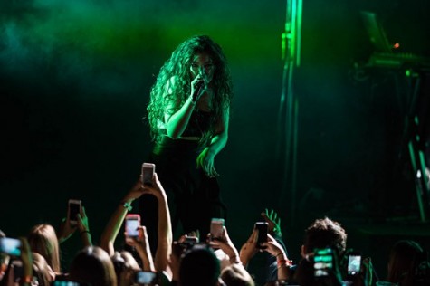 Lorde performing at the Greek Theatre October 6.