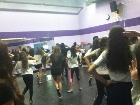 Mrs. Mathis' dance class.