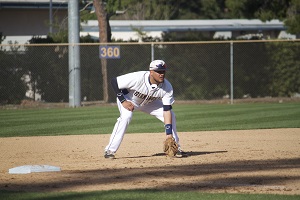 Edgar Rivas (11) awaiting a hit.