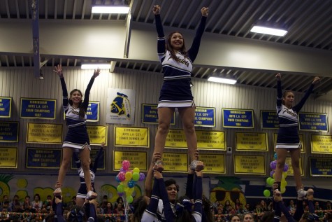 First Pep Rally Generates Patriot Pride