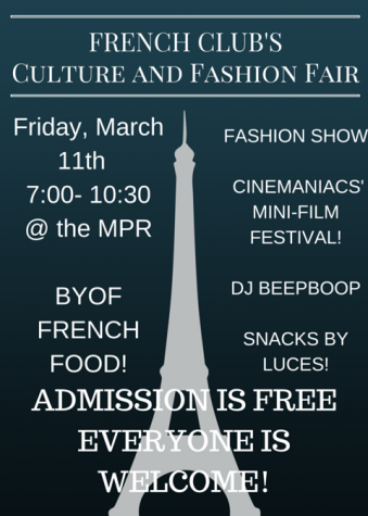 French Fashion Show & Festival on Friday