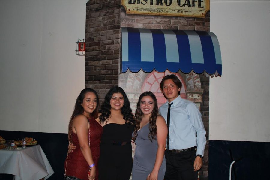 Left to Right- Karen Villacorta,Helen Umana, Jessica Ramirez, Andrew De Leon