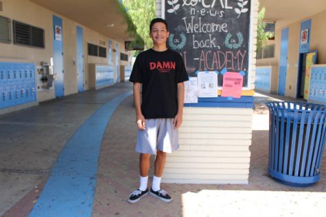 Bryan Saucedo, this year’s 2017-2018 Senior Class President