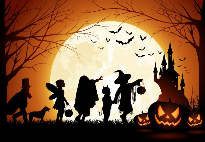 Halloween-themed amusement parks and attractions are popular the entire month of October.