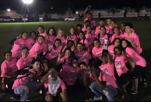 2018 Powder Puff Flag Football:  Juniors Win for First Time!