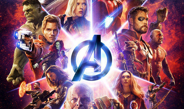 The Avengers poster with their respevtive factions.