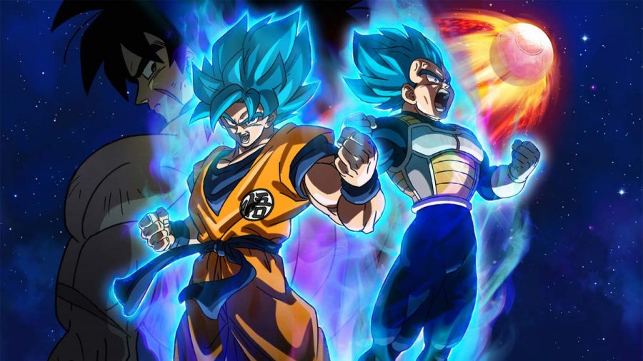 Dragonball Super Broly movie poster.