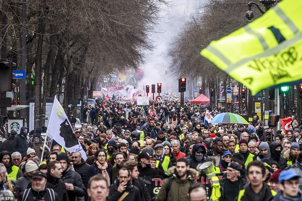 French Workers Protest, Strike Against Pension Reforms The Patriot Post
