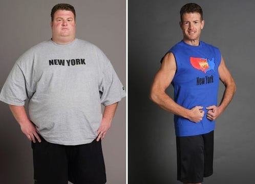 Erik Chopin lost a lot weight on the Biggest Loser show in 2006.