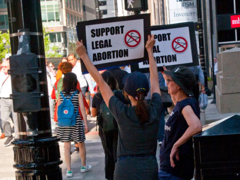 Texas residents supporting abortions. 