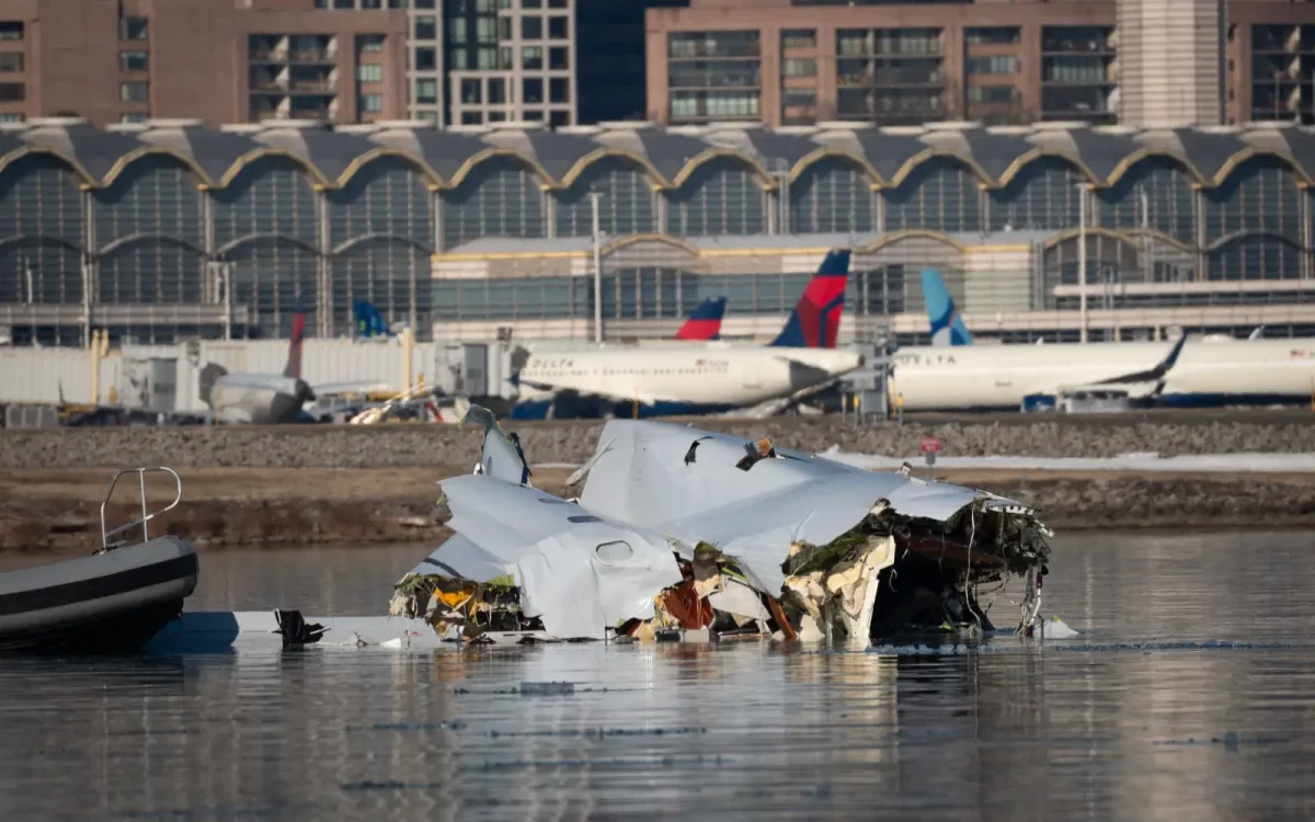 Fatal plane crash site at Reagan National Airport near Washington, D.C. 
(photo: Creative Commons)