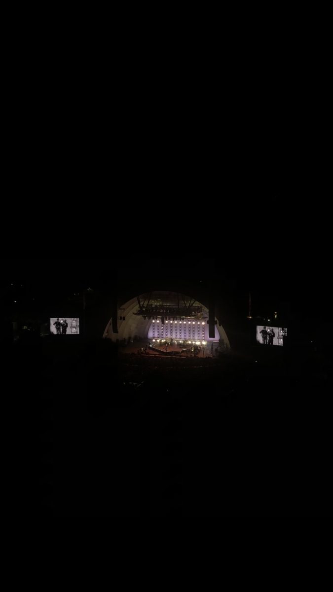 The Neighbourhood performing at the Hollywood Bowl, during their Chip Chrome & the Mono-Tones era. 
(October 9, 2021) (Photo: Romina Molinari)